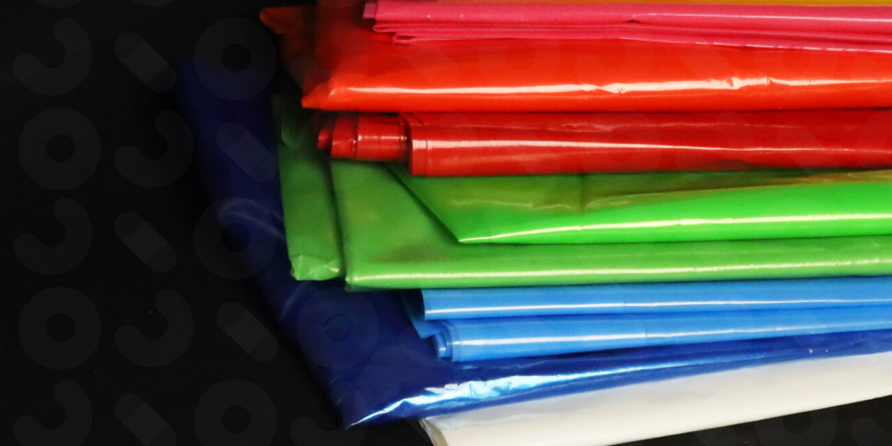 Bolsa pigmentada, de polietileno de alta y baja densidad